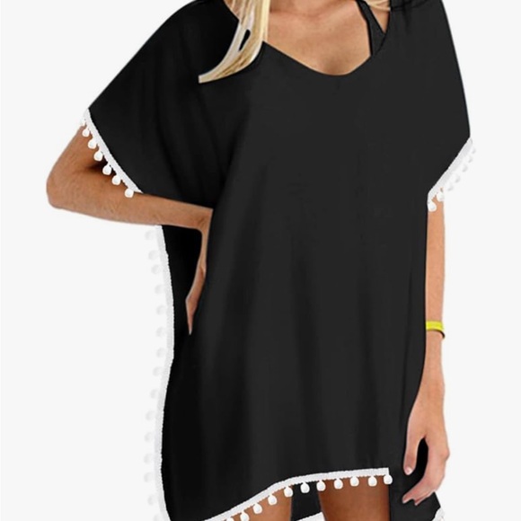 Bathing suit cover up. Navy blue. Medium/large. New with tags! - Picture 1 of 3